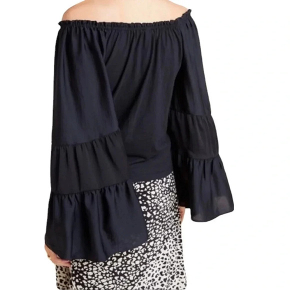 NWT Anthropologie Gloria Off-The-Shoulder Top Large - Picture 3 of 5